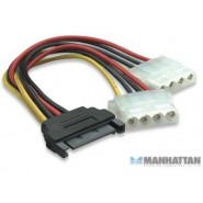 Cable Splitter de Alimentación SATA a Mólex